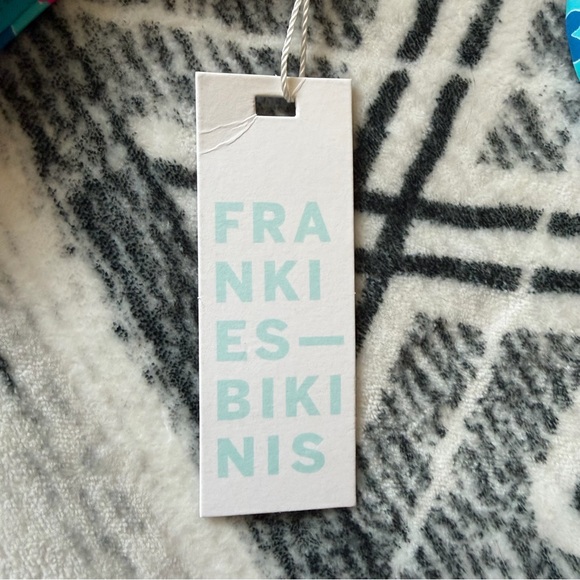 NWT Frankie’s Bikinis Halo Strapless Bikini Set size XS - Picture 6 of 11